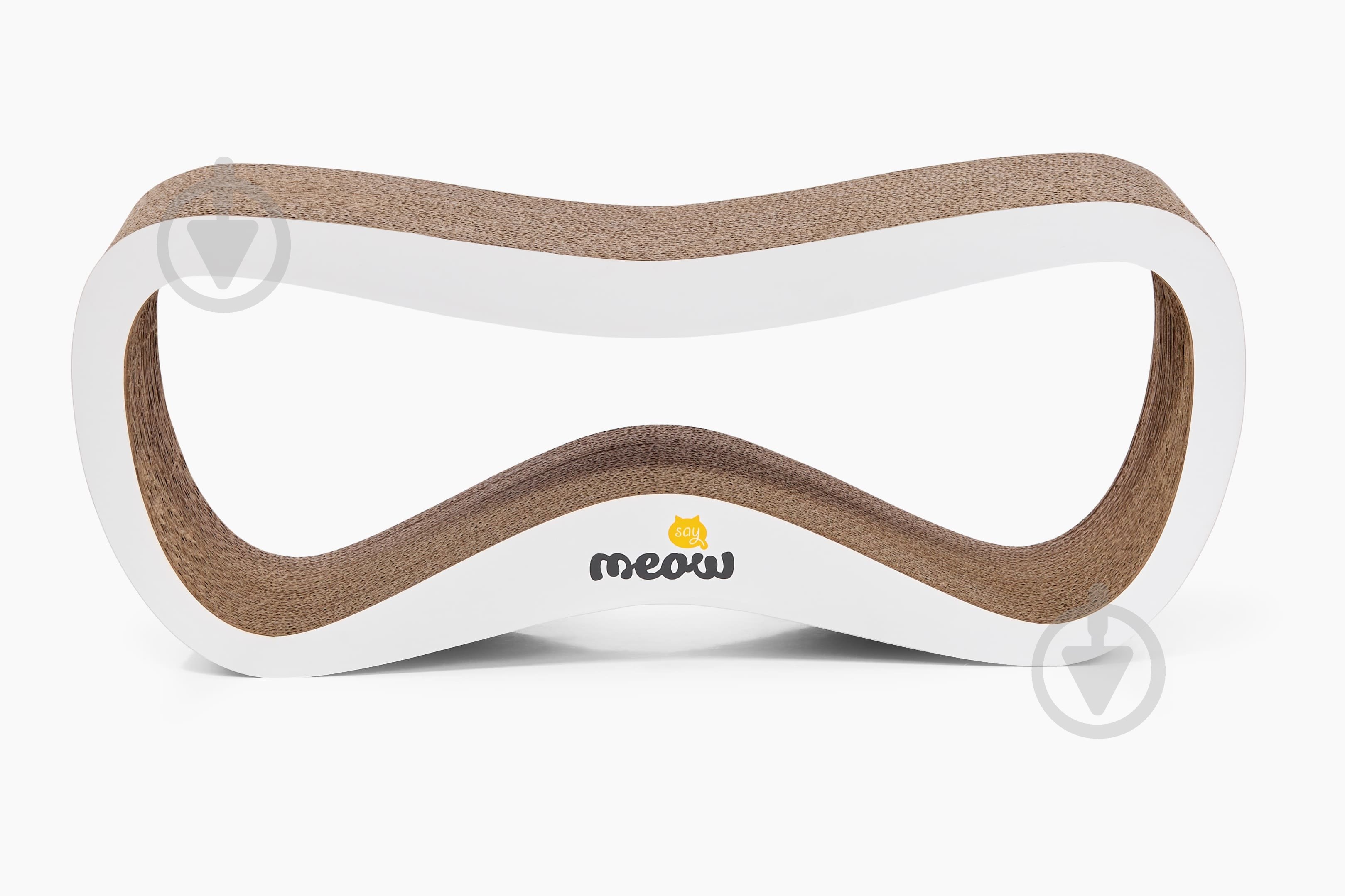 Когтеточка-лежак Say Meow для котов Grace, картон 67x27x24 см - фото 1 Когтеточка-лежак Say Meow для котов Grace, картон 67x27x24 см - фото 1