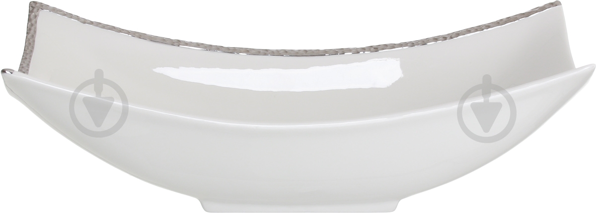 Салатник Fiora Silver 32,5x18x10 см - фото 2 Салатник Fiora Silver 32,5x18x10 см - фото 2