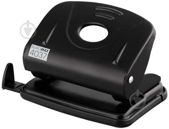 Дырокол BM.4037-01 черный Buromax - фото 1