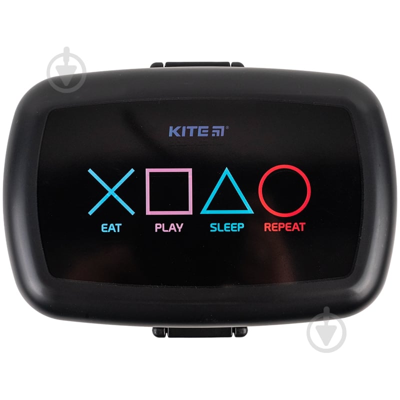 Ланч-бокс KITE с наполнением 1150 мл черный K23-180-3 - фото 3