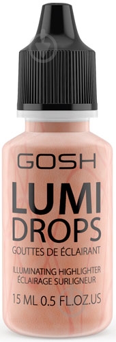 Хайлайтер Gosh Lumi Drops 004 peach персиковый - фото 1