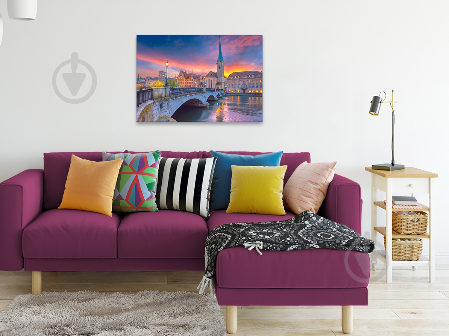 Репродукция Цюрих 80x120 см RozenfeldArt - фото 2