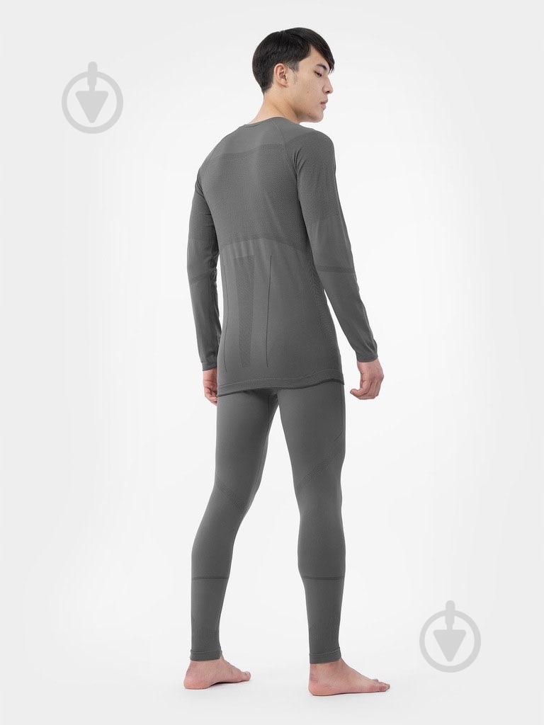 Термобрюки 4F SEAMLESS UNDERWEAR M066 4FAW22USEAM066-23S р.S/M серый - фото 2