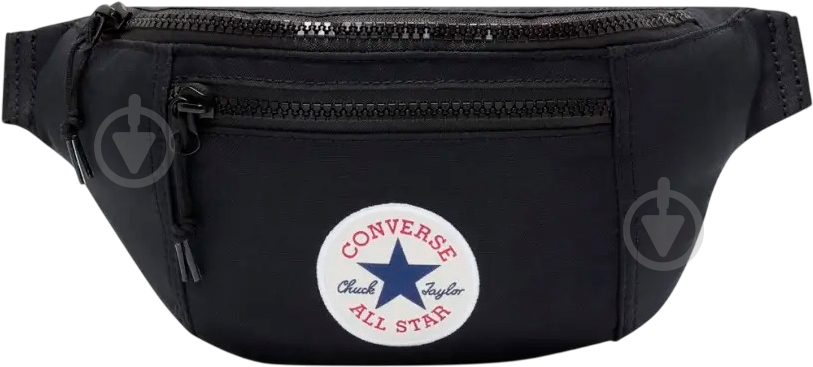 Сумка-бананка Converse Go 2 Sling 10027417-001 черный - фото 1 Сумка-бананка Converse Go 2 Sling 10027417-001 черный - фото 1
