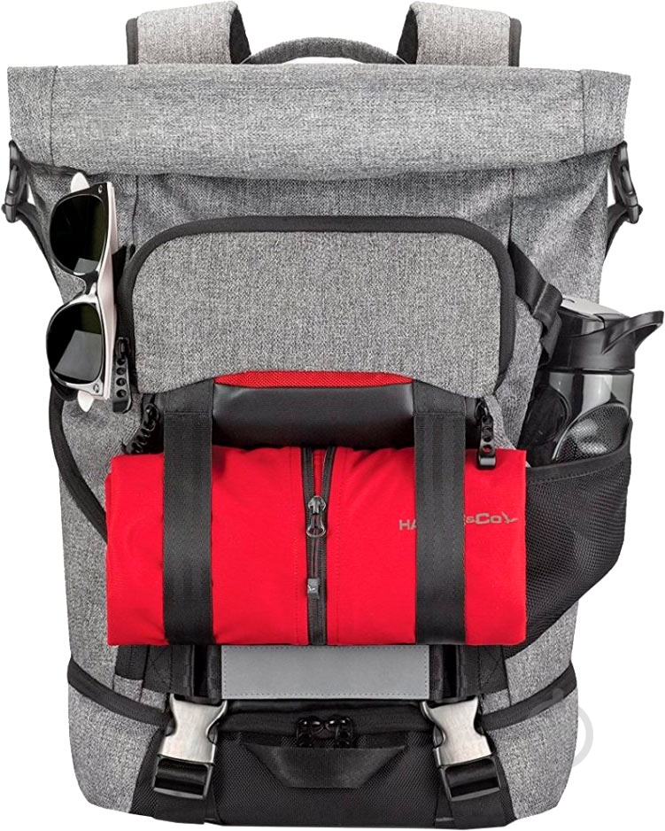 Рюкзак Acer Predator Rolltop Backpack PBG6A1 15" grey (NP.BAG1A.290) - фото 1 Рюкзак Acer Predator Rolltop Backpack PBG6A1 15" grey (NP.BAG1A.290) - фото 1