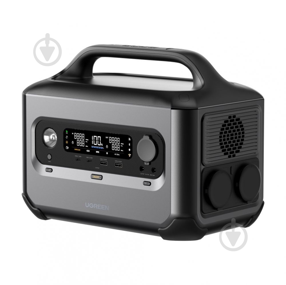 Зарядна станція UGREEN GS600 (680 Вт·год) - фото 2 Зарядна станція UGREEN GS600 (680 Вт·год) - фото 2