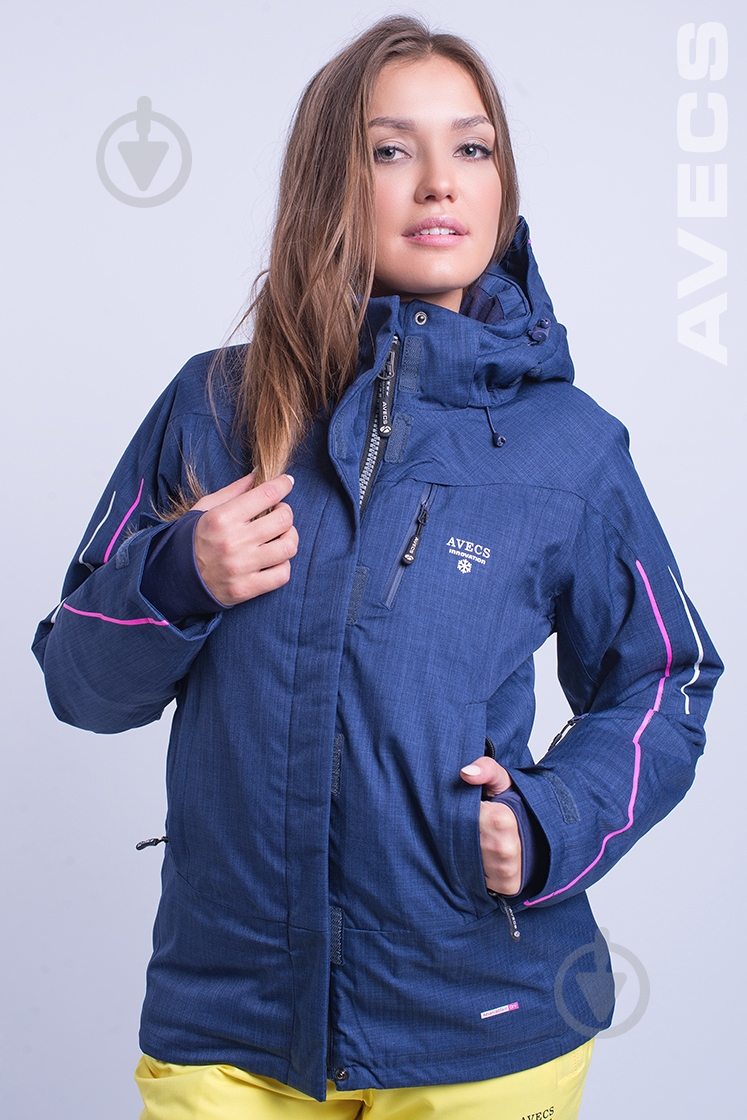 Куртка Avecs AV-8681-23 р.XL синяя - фото 4 Куртка Avecs AV-8681-23 р.XL синяя - фото 4