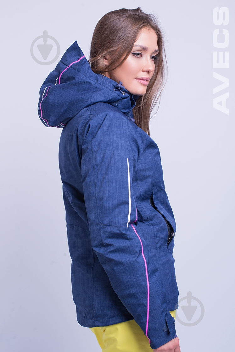 Куртка Avecs AV-8681-23 р.2XL синяя - фото 5