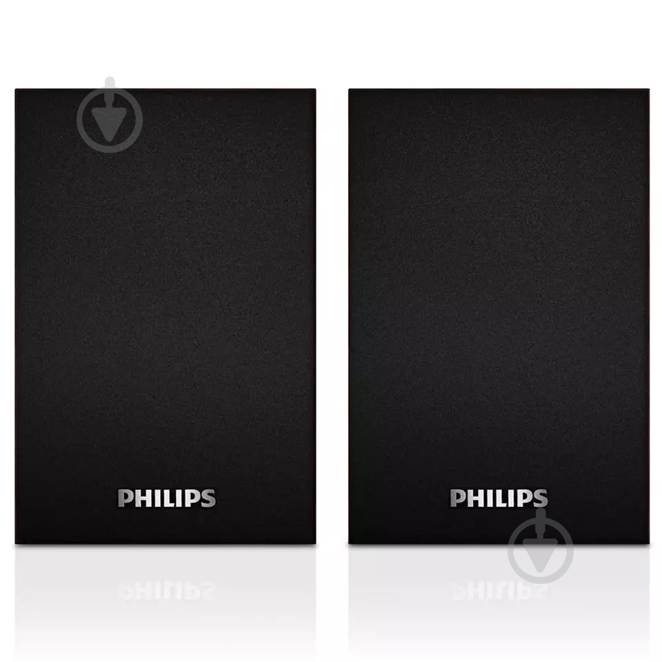 Акустика Philips 2.0 black/brown (SPA20/00) - фото 1 Акустика Philips 2.0 black/brown (SPA20/00) - фото 1