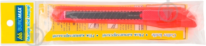 Нож канцелярский Buromax 9 мм (BM.4631) - фото 4 Нож канцелярский Buromax 9 мм (BM.4631) - фото 4