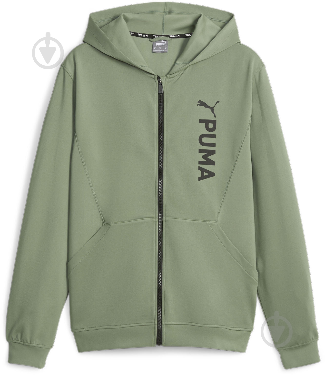 Джемпер Puma PUMA FIT DOUBLE KNIT FZ HOODIE 52388544 р.S зеленый - фото 1 Джемпер Puma PUMA FIT DOUBLE KNIT FZ HOODIE 52388544 р.S зеленый - фото 1