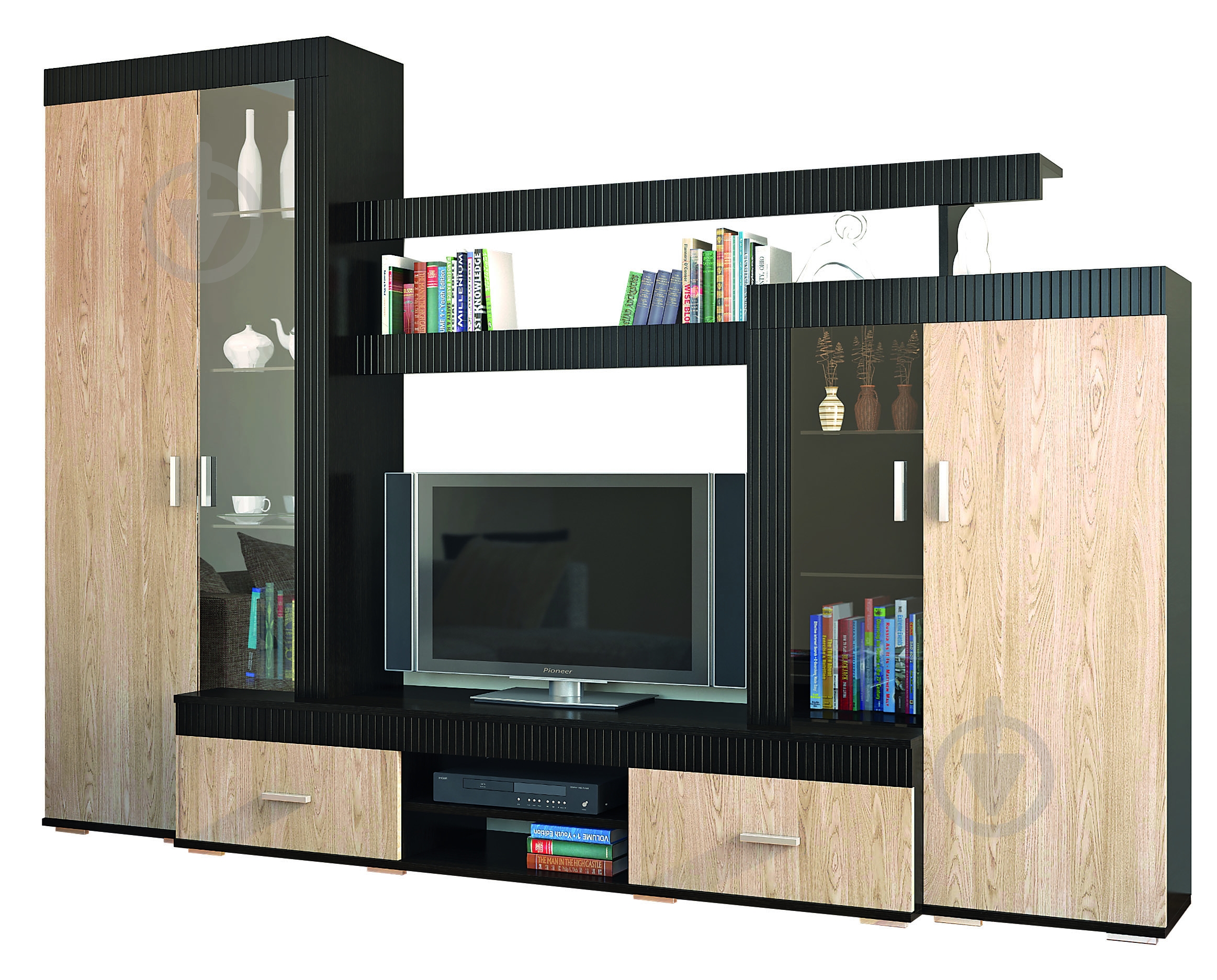 Стенка Марк SOKME венге/дуб родос - фото 1 Стенка Марк SOKME венге/дуб родос - фото 1