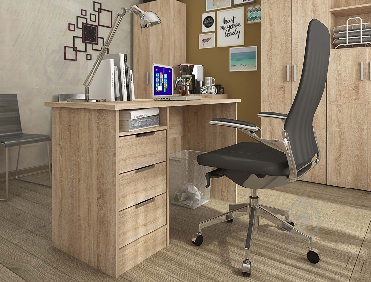 Стол письменный SOKME Студент белый - фото 8