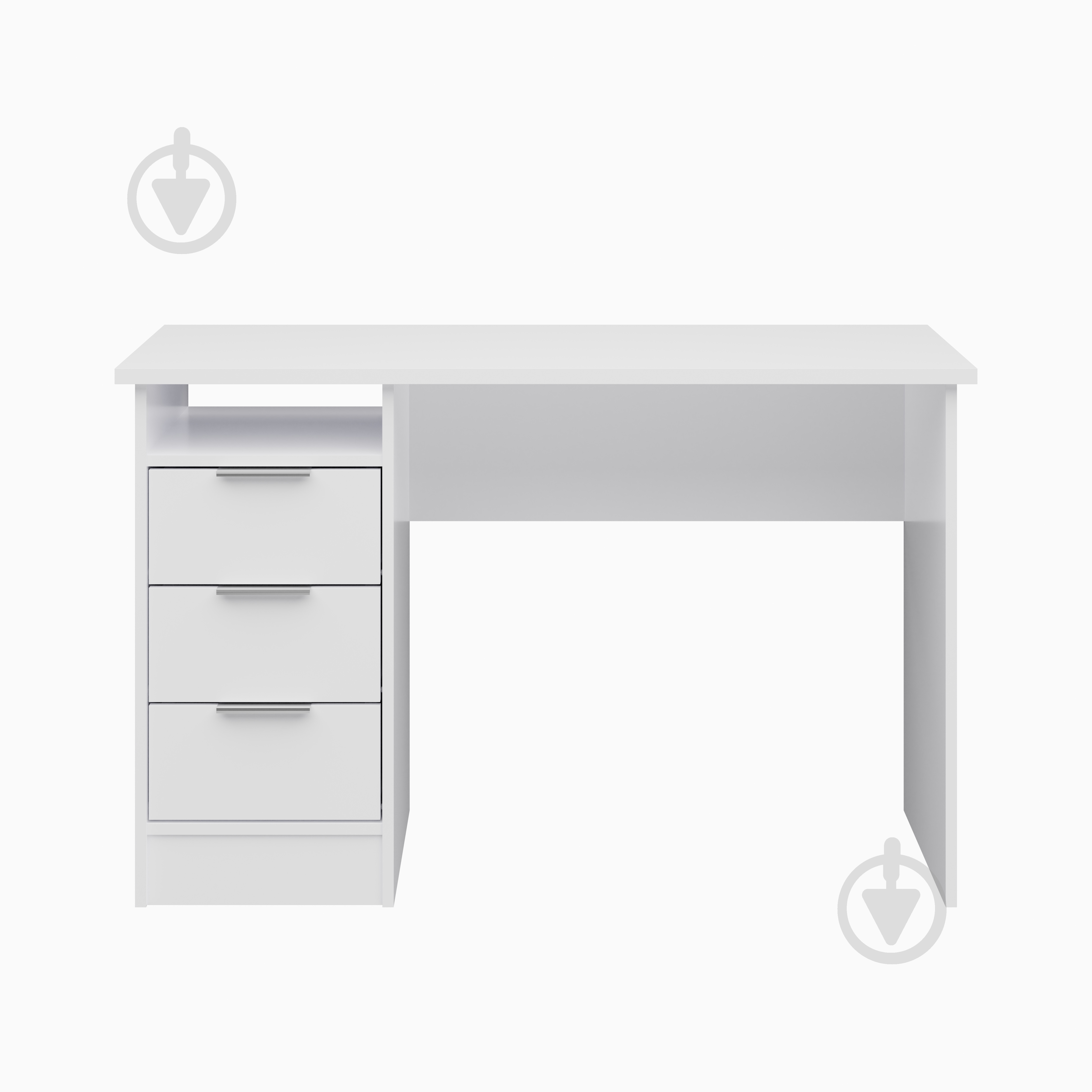 Стол письменный SOKME Студент белый - фото 1