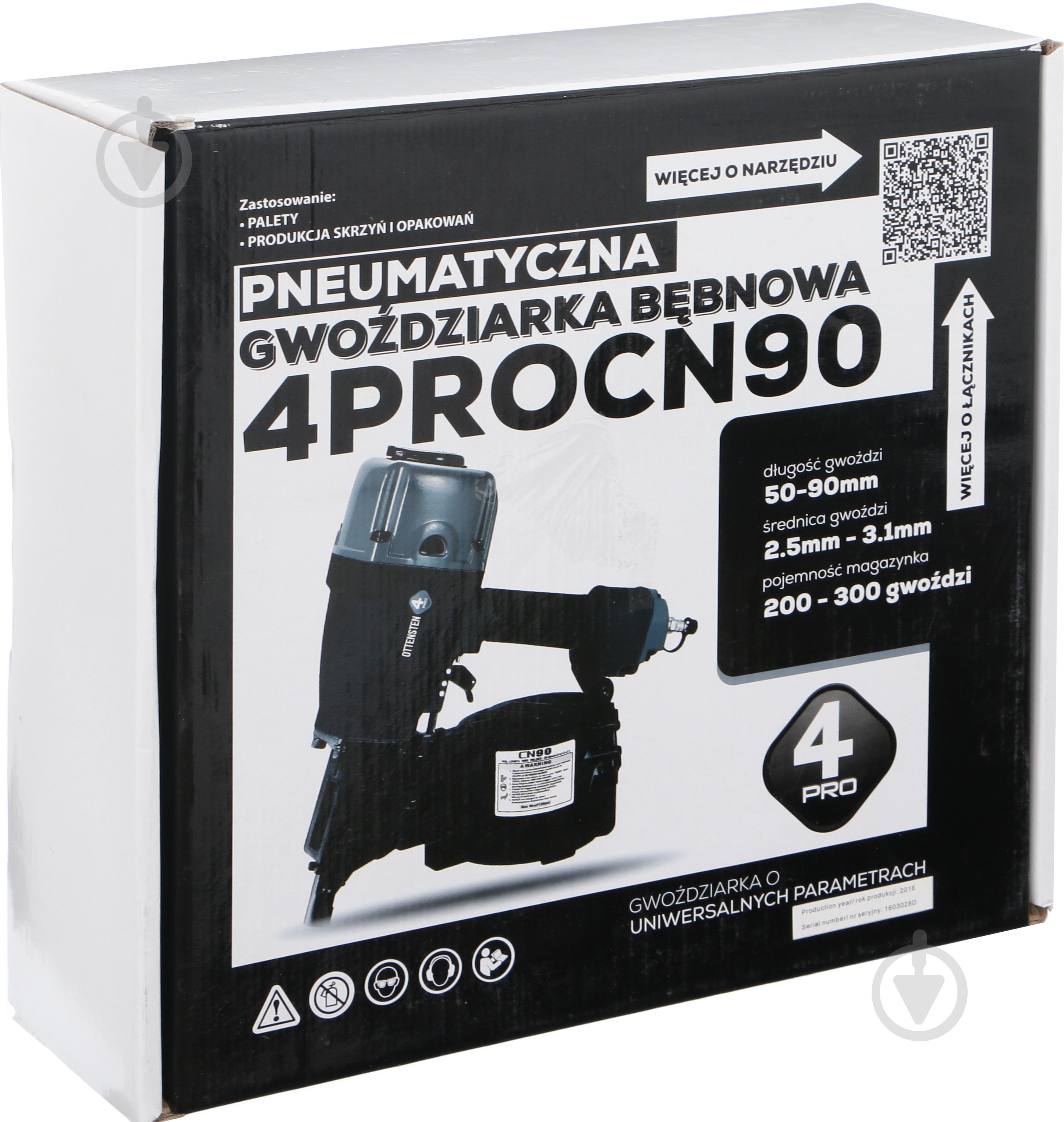 Гвоздепистолет Ottensten 4PRO CN90 - фото 3