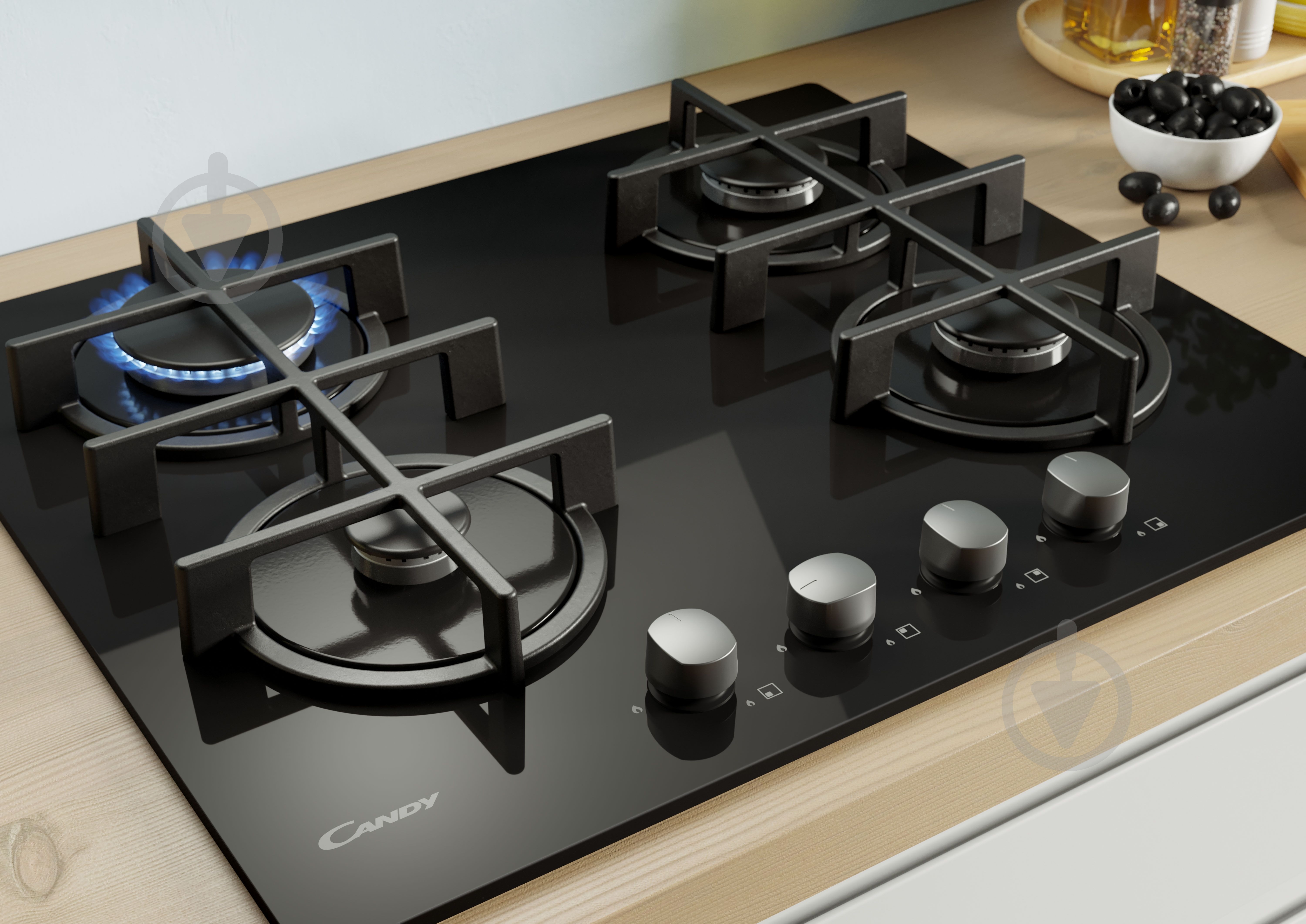 Варочная поверхность газовая Candy CVG6B - фото 5
