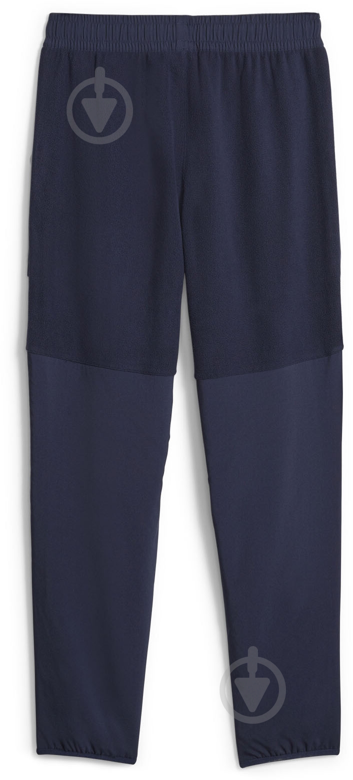Брюки Puma PUMA FIT HYBRID POLAR FLEECE/WOVEN PANT 52388906 р. XL синий - фото 2 Брюки Puma PUMA FIT HYBRID POLAR FLEECE/WOVEN PANT 52388906 р. XL синий - фото 2