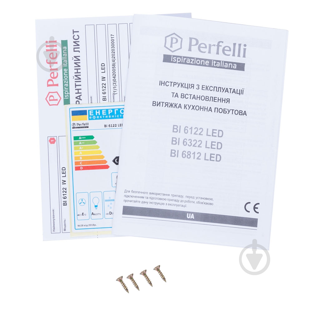 Витяжка Perfelli BI 6122 IV LED - фото 8