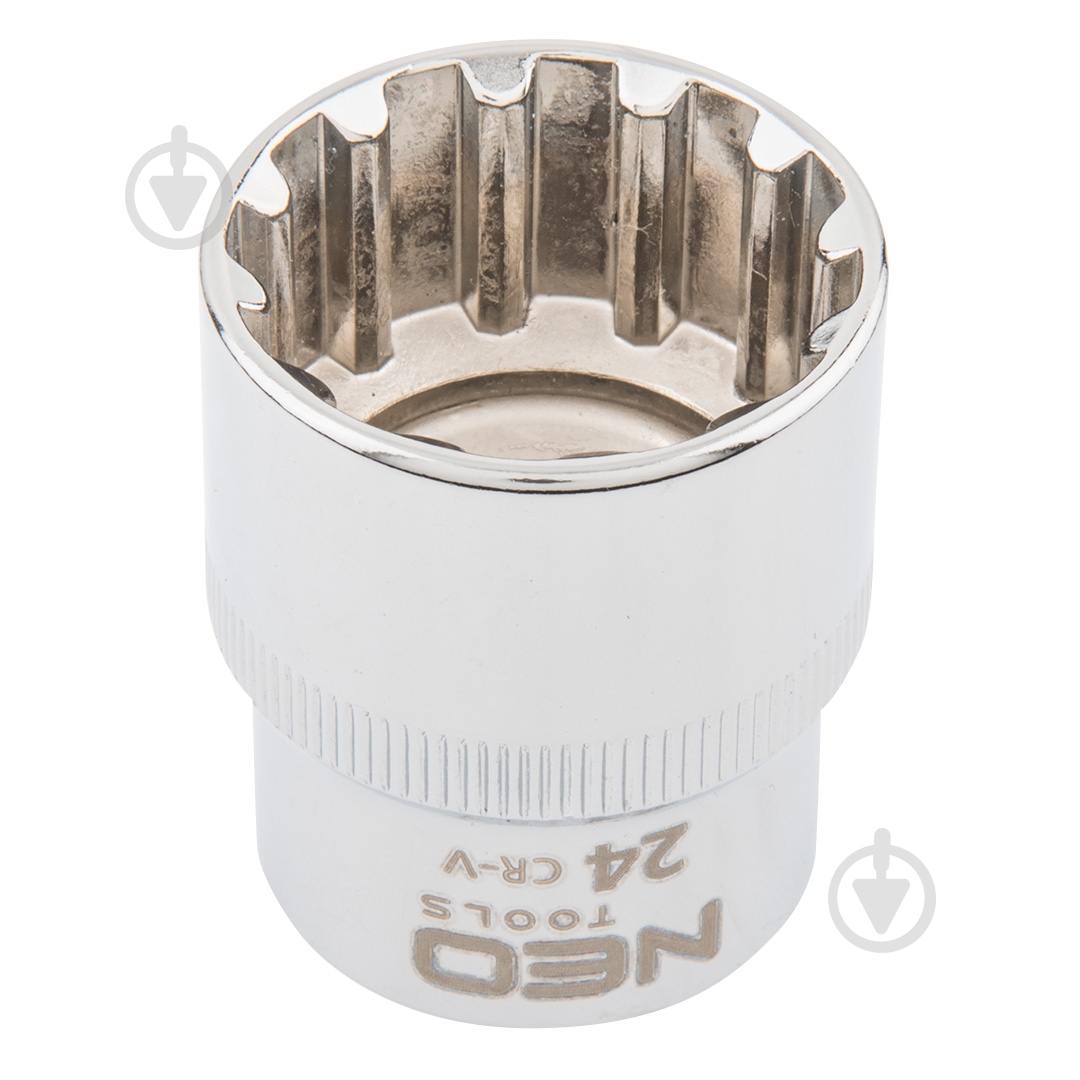 Головка NEO tools 24 мм 08-596 - фото 1 Головка NEO tools 24 мм 08-596 - фото 1