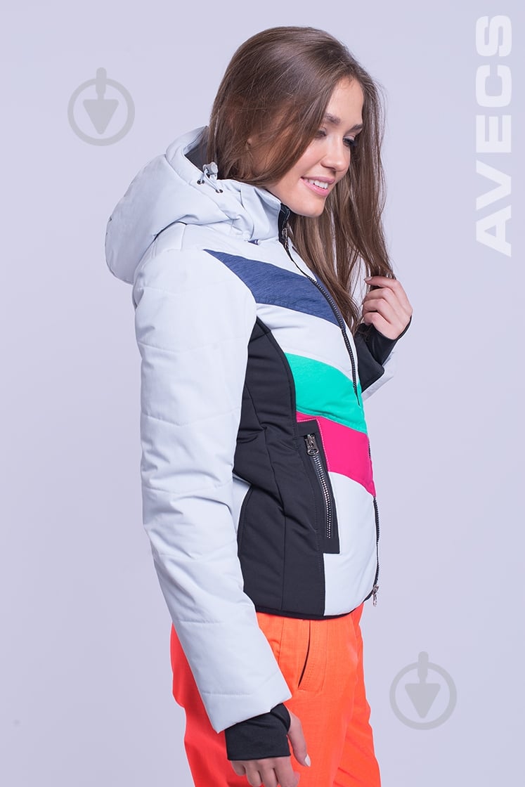 Куртка Avecs AV-8693-10/34 р.L зеленая - фото 6 Куртка Avecs AV-8693-10/34 р.L зеленая - фото 6