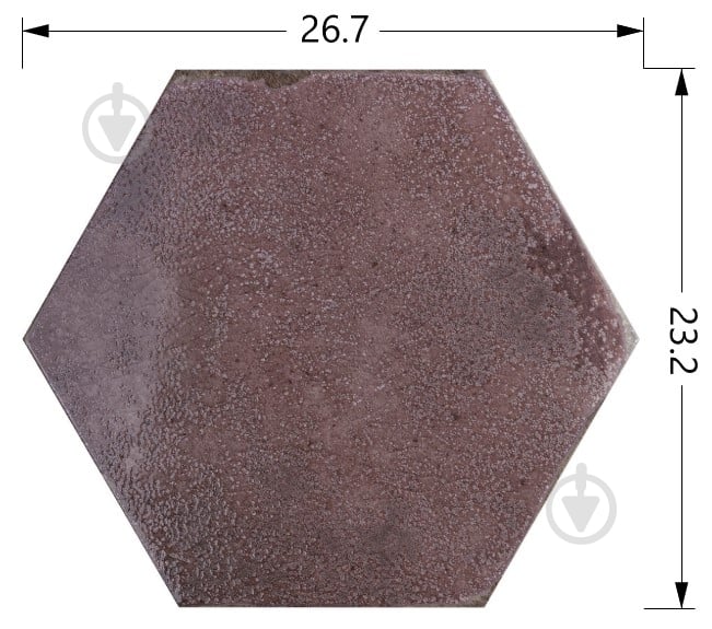 Плитка Cifre Oken Garnet hex 23,2x26,7 - фото 2 Плитка Cifre Oken Garnet hex 23,2x26,7 - фото 2
