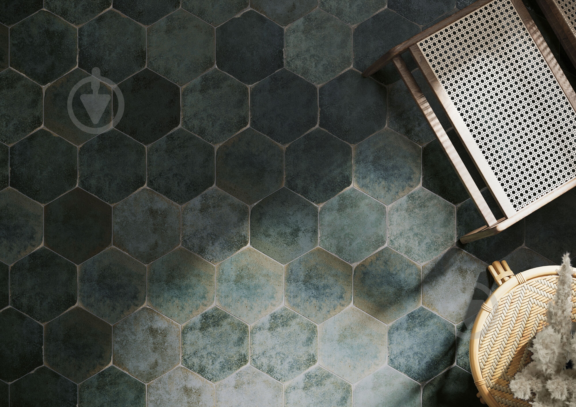 Плитка Cifre Oken Ocre hex 23,2x26,7 - фото 8