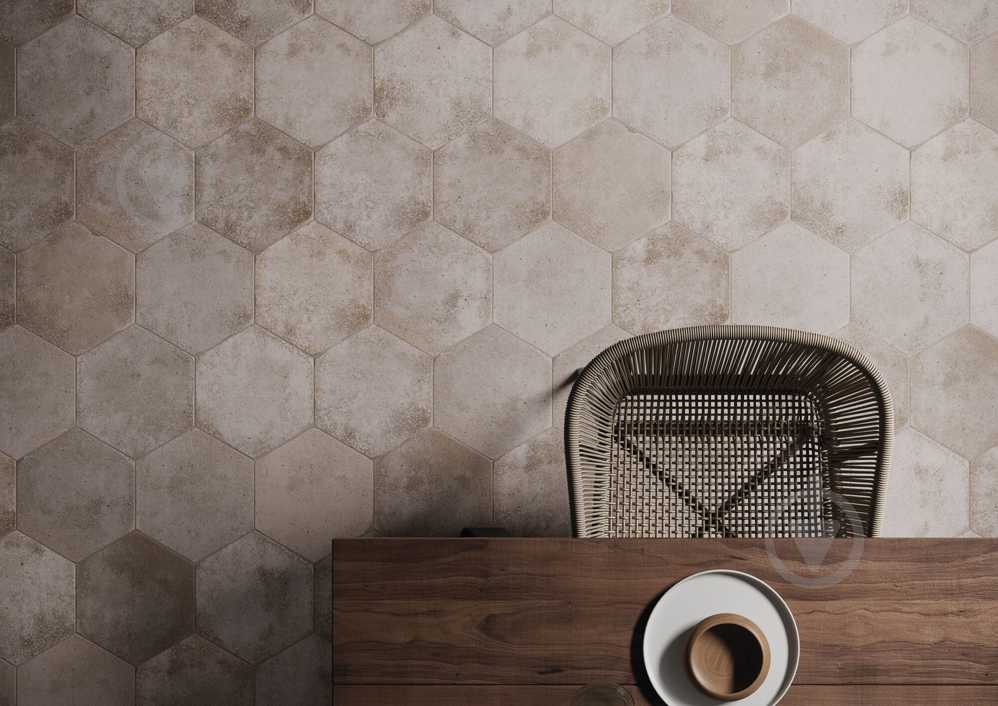 Плитка Cifre Oken Ocre hex 23,2x26,7 - фото 10