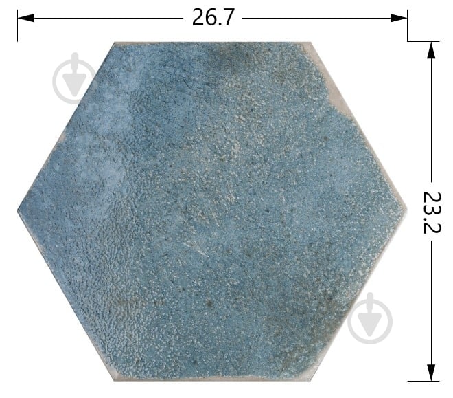 Плитка Cifre Oken Green hex 23,2x26,7 - фото 2