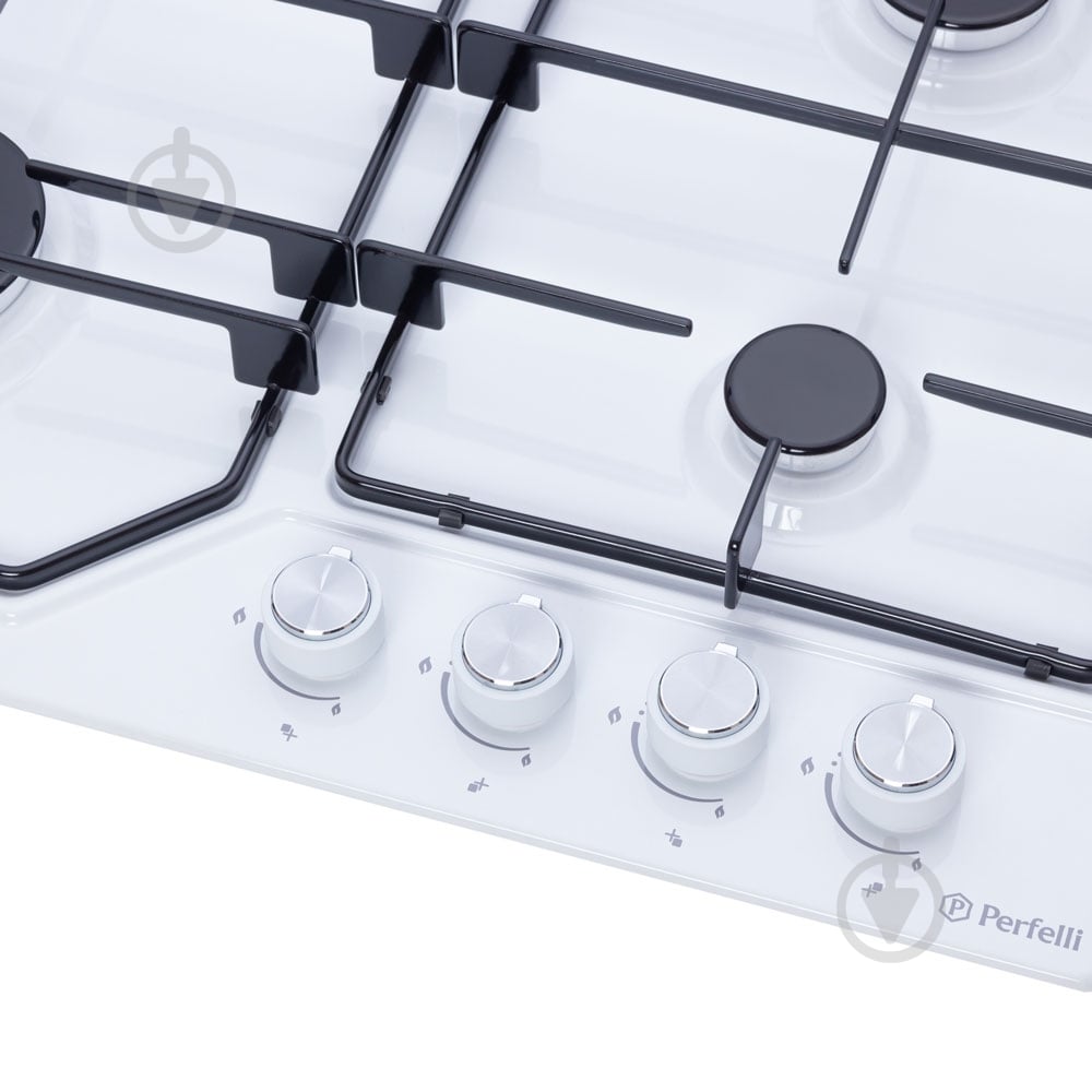 Варочная поверхность газовая Perfelli HGM 61414 WH - фото 4 Варочная поверхность газовая Perfelli HGM 61414 WH - фото 4