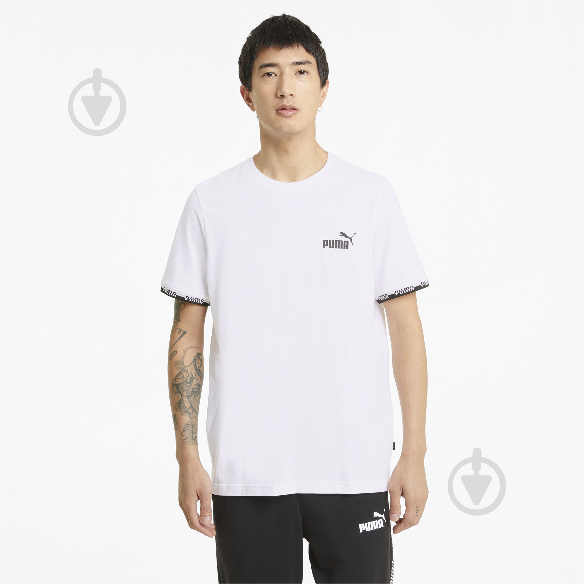 Футболка Puma AMPLIFIED Tee 58577802 р.S білий - фото 1