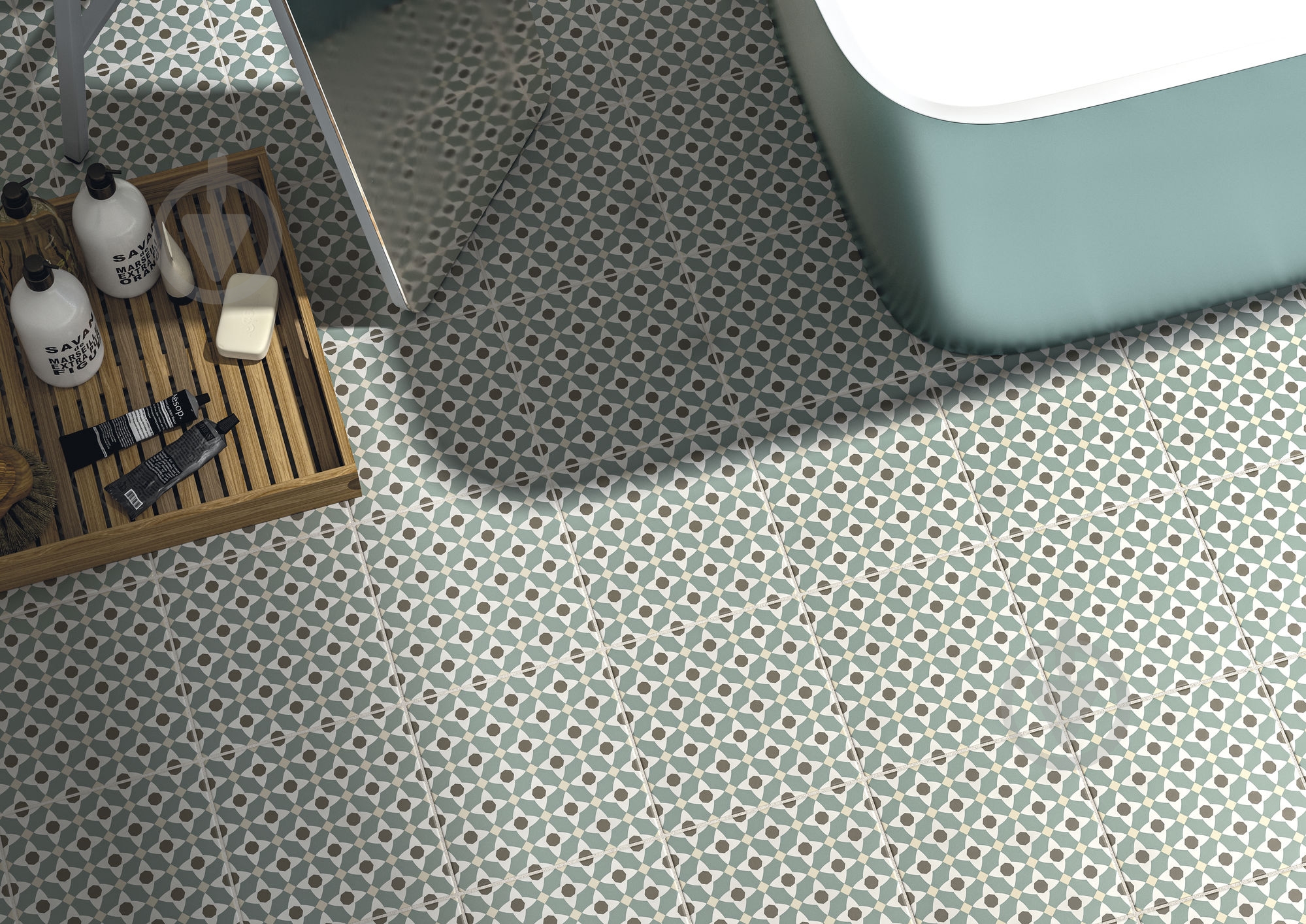 Плитка Cifre Hidra Capri Warm 20x20 - фото 4