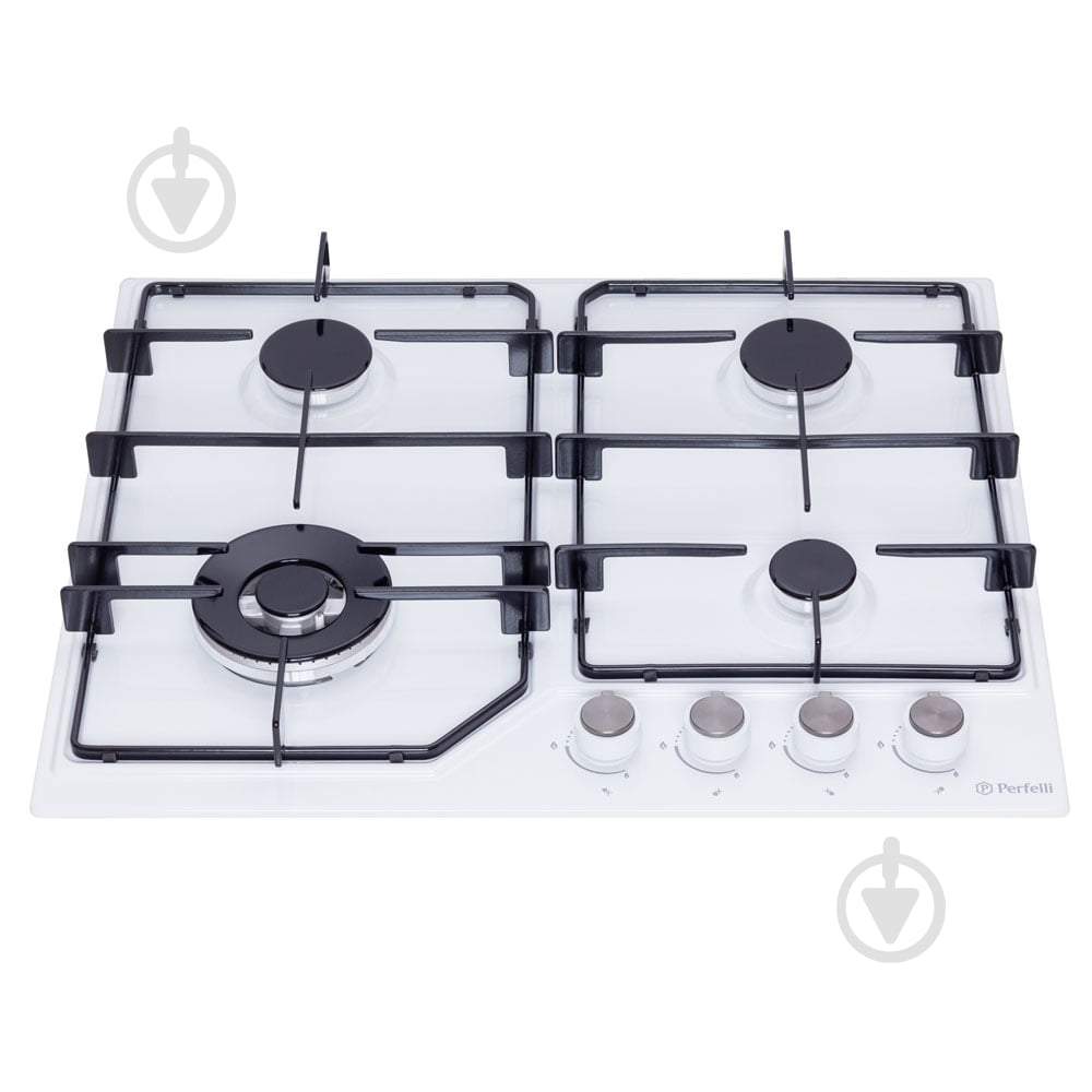 Варильна поверхня газова Perfelli HGM 61614 WH - фото 2 Варильна поверхня газова Perfelli HGM 61614 WH - фото 2