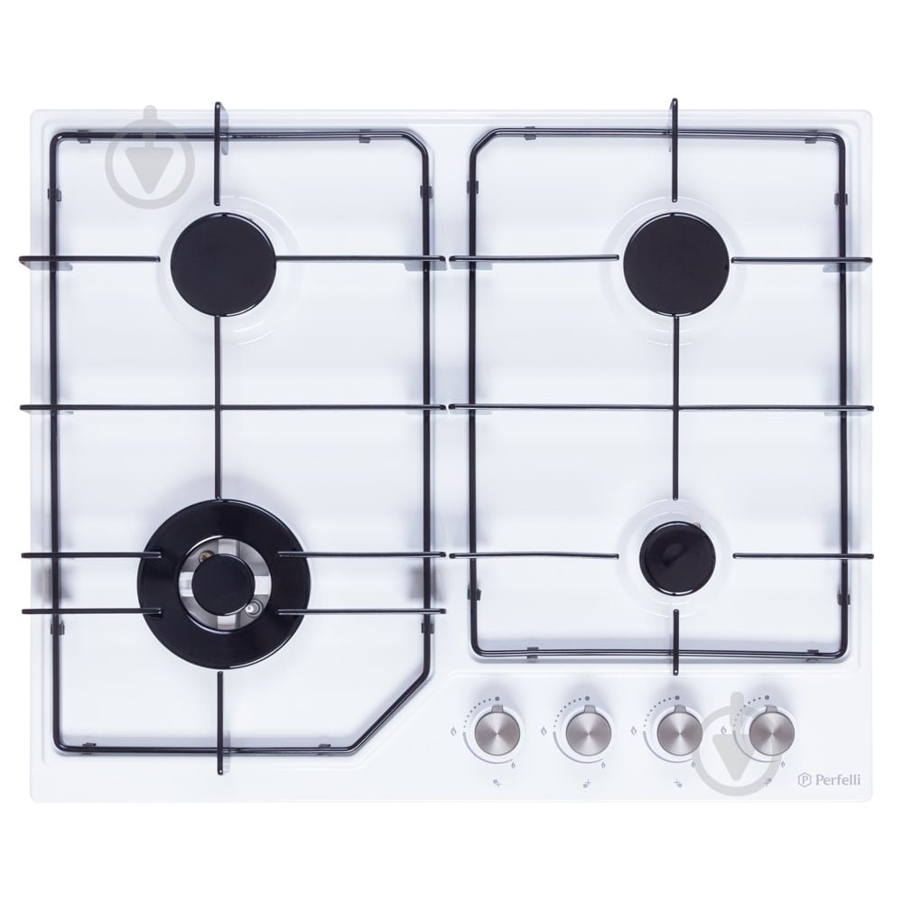 Варильна поверхня газова Perfelli HGM 61614 WH - фото 1 Варильна поверхня газова Perfelli HGM 61614 WH - фото 1
