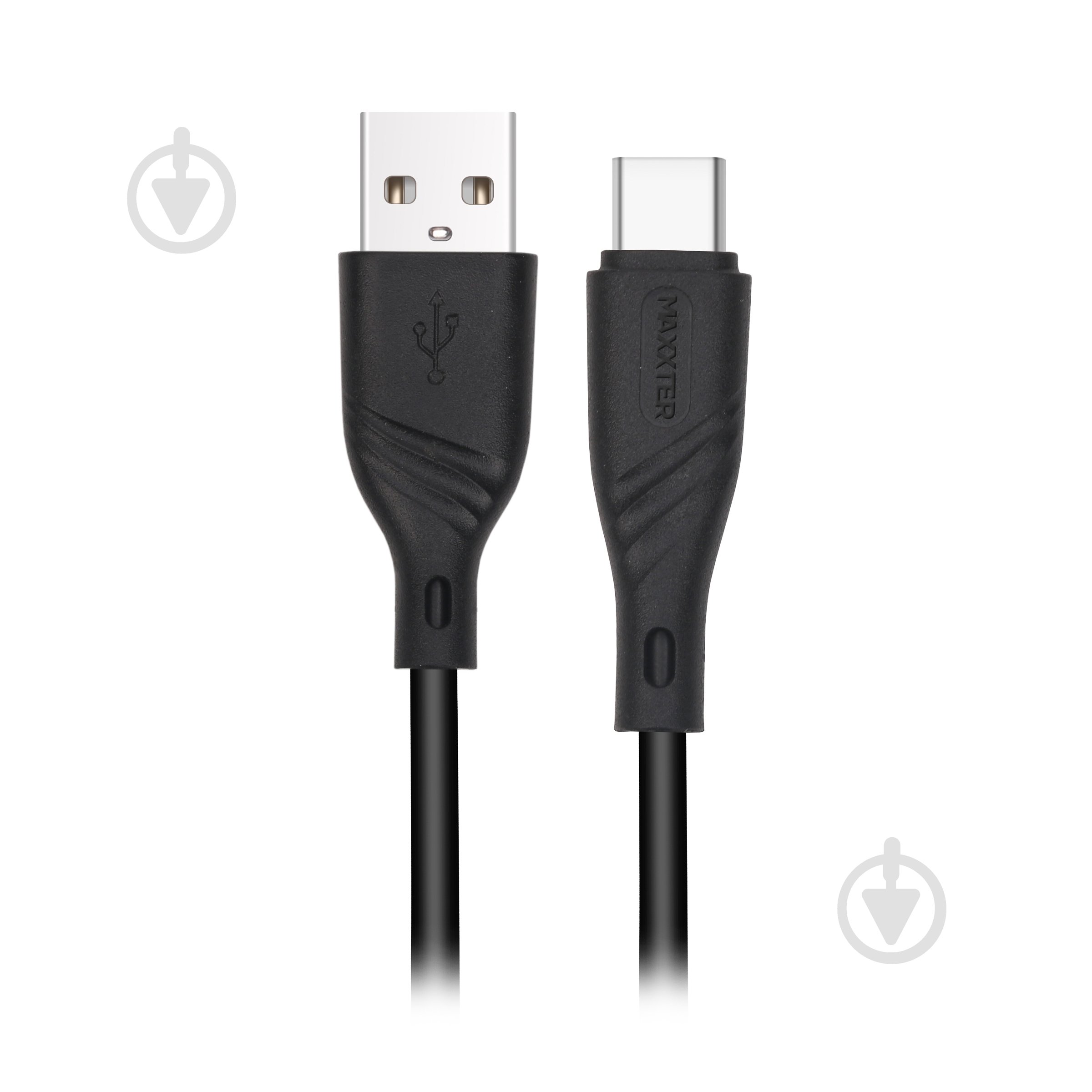 Кабель Maxxter USB 2.0 A-папа/C-папа, 2 м, 2.4А 2 м (UB-C-USB-02-2m) - фото 1 Кабель Maxxter USB 2.0 A-папа/C-папа, 2 м, 2.4А 2 м (UB-C-USB-02-2m) - фото 1