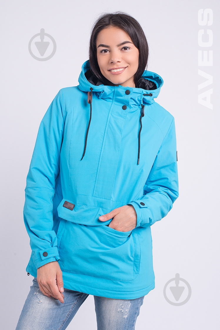 Анорак женский Avecs AV-70250-4 р.2XL красный - фото 4