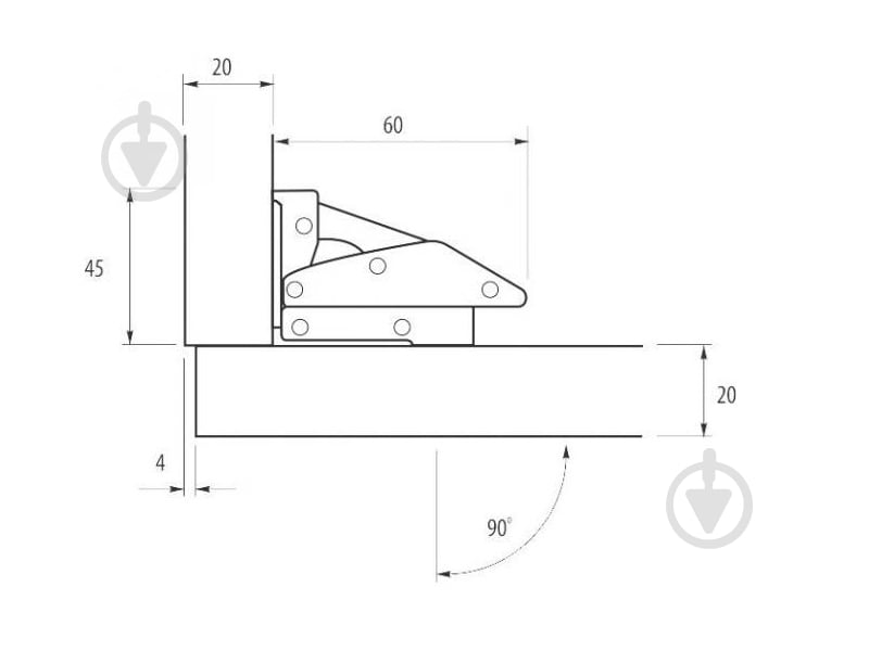 Петля универсальная DC лягушка - фото 3