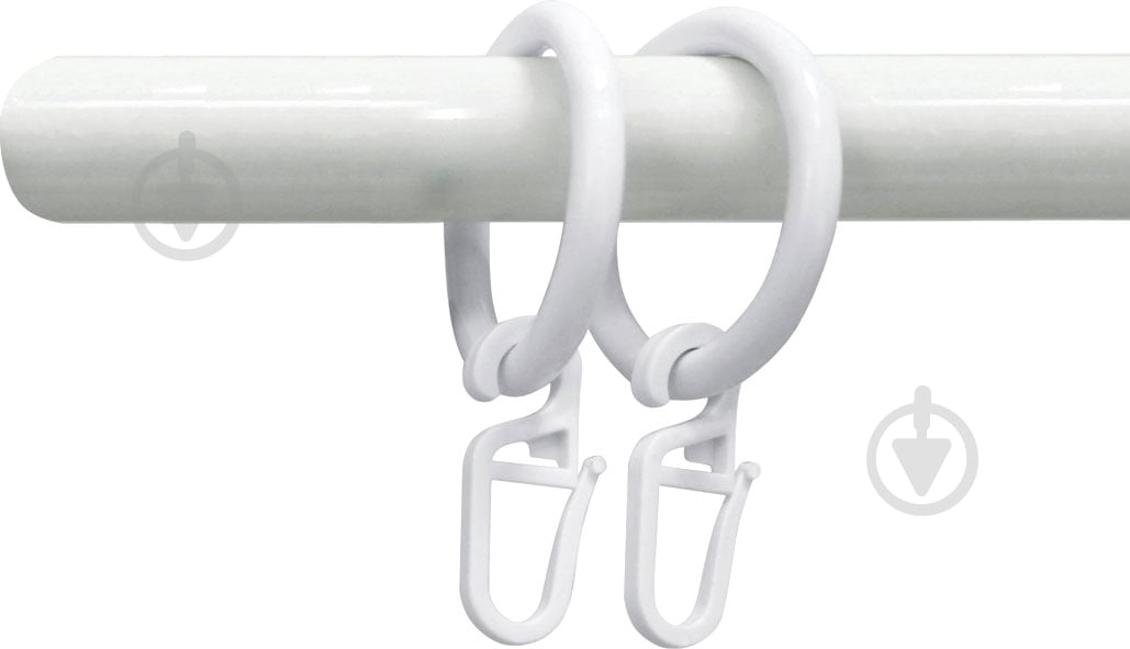 Карниз ОМиС PD одинарный укомплектованный d16 мм 200 см белый молочный - фото 1 Карниз ОМиС PD одинарный укомплектованный d16 мм 200 см белый молочный - фото 1