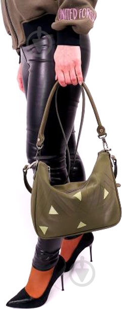 Сумка через плечо Alba Soboni 131850 хаки - фото 1