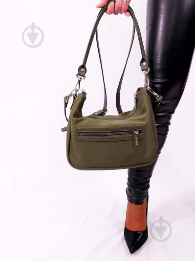 Сумка через плечо Alba Soboni 131850 хаки - фото 3