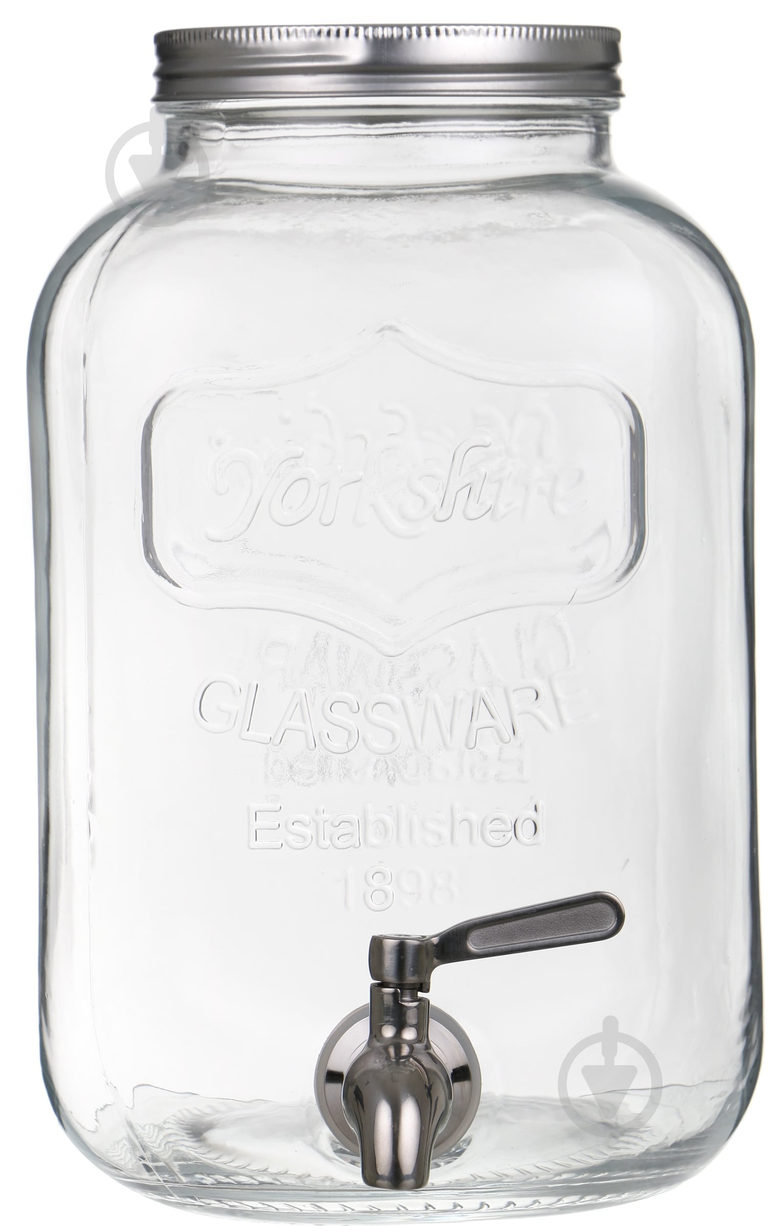 Банка з вакуумною кришкою та металевим краном 5 л - фото 2