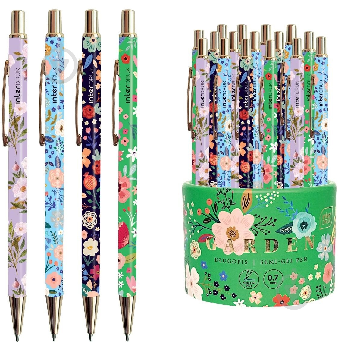 Ручка шариковая InterDRUK GARDEN - фото 1
