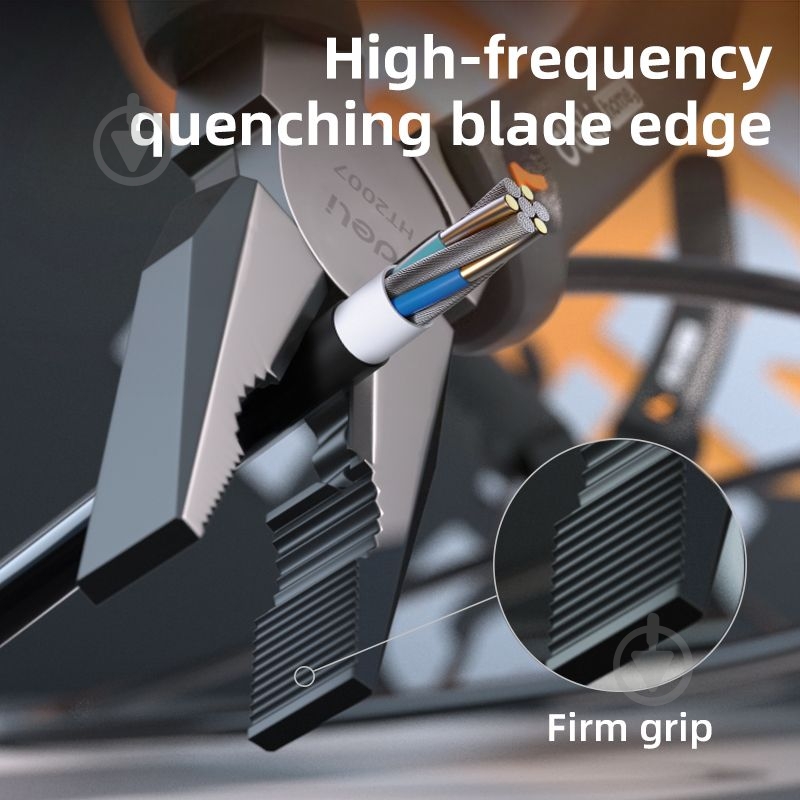 Плоскогубці Deli EHT2007 1 шт. EHT2007 - фото 3