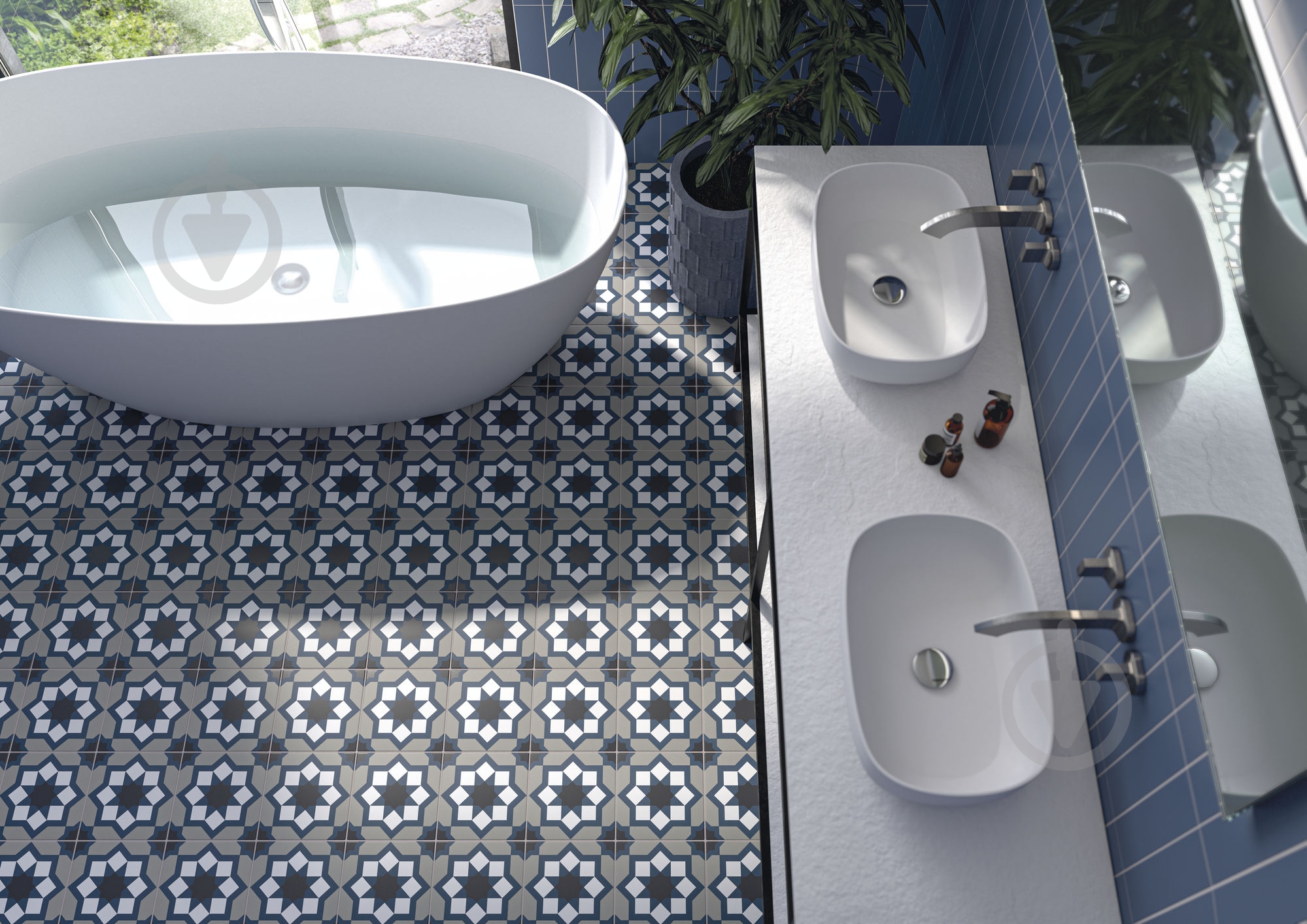 Плитка Cifre Hidra Prisma Cold 20x20 - фото 8