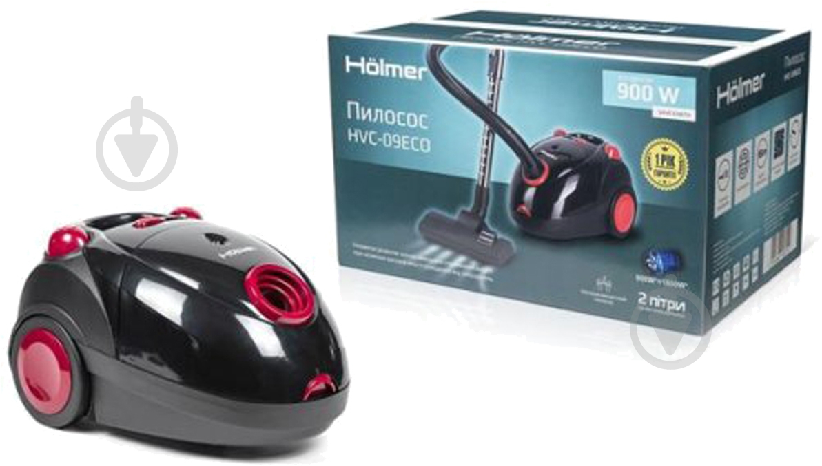 Пылесос Holmer HVC-09 ECO black - фото 12
