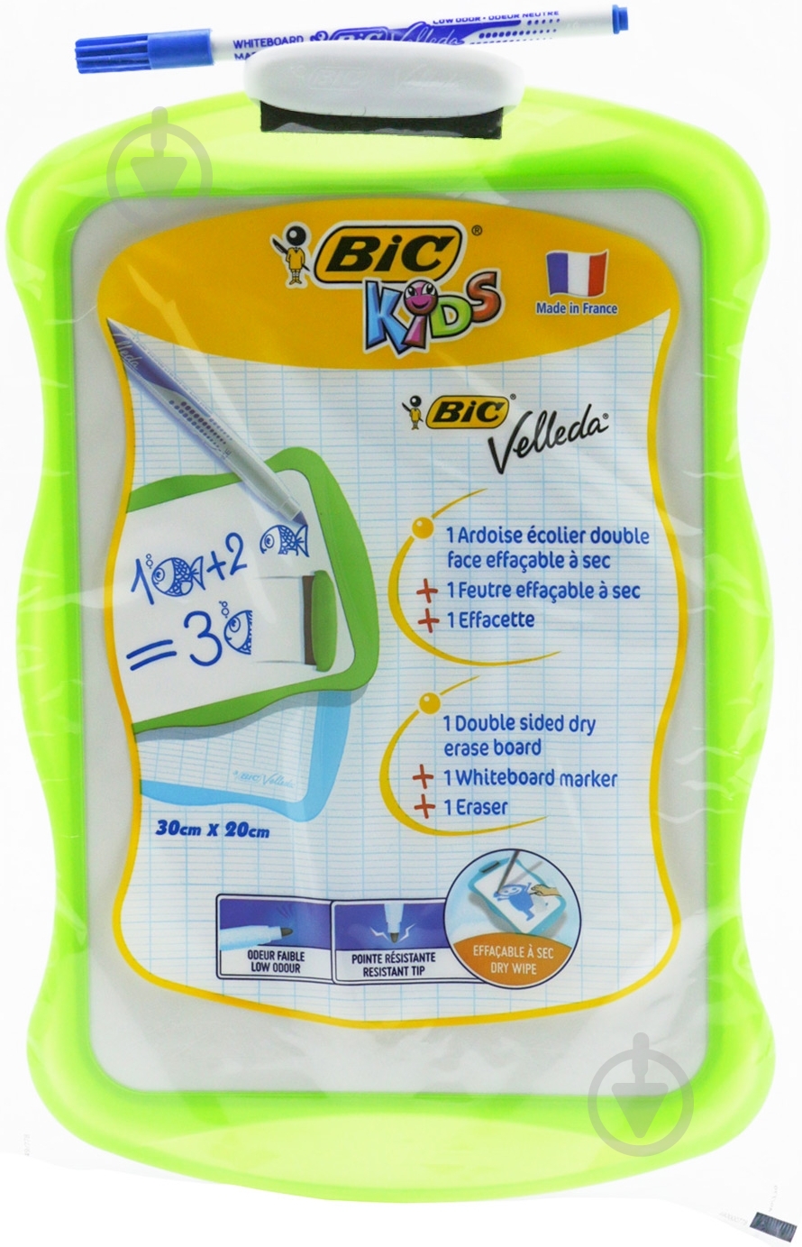 Доска школьная BIC KIDS с маркером - фото 1