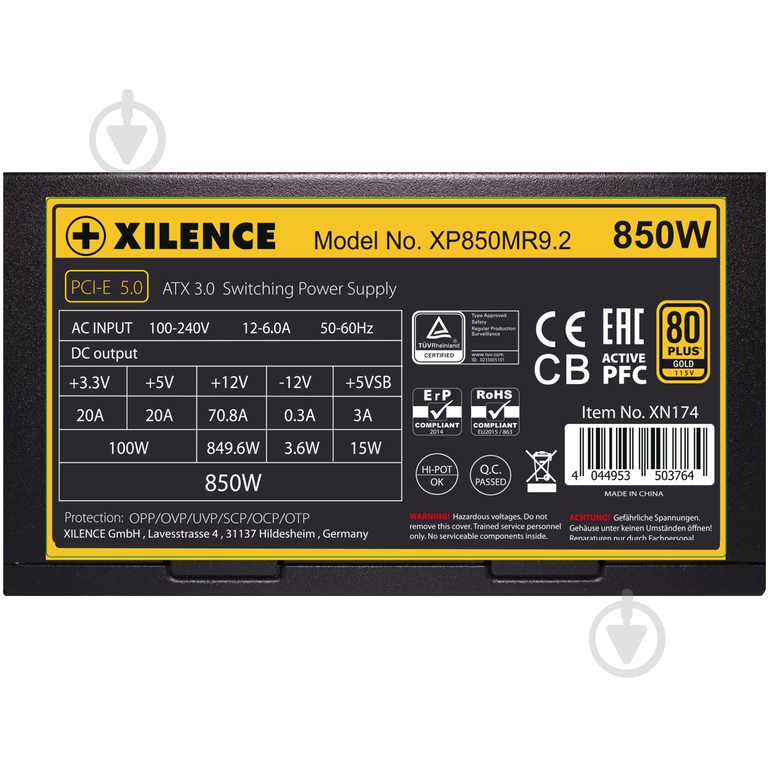 Блок питания Xilence XP850MR9.2 850 Вт - фото 4