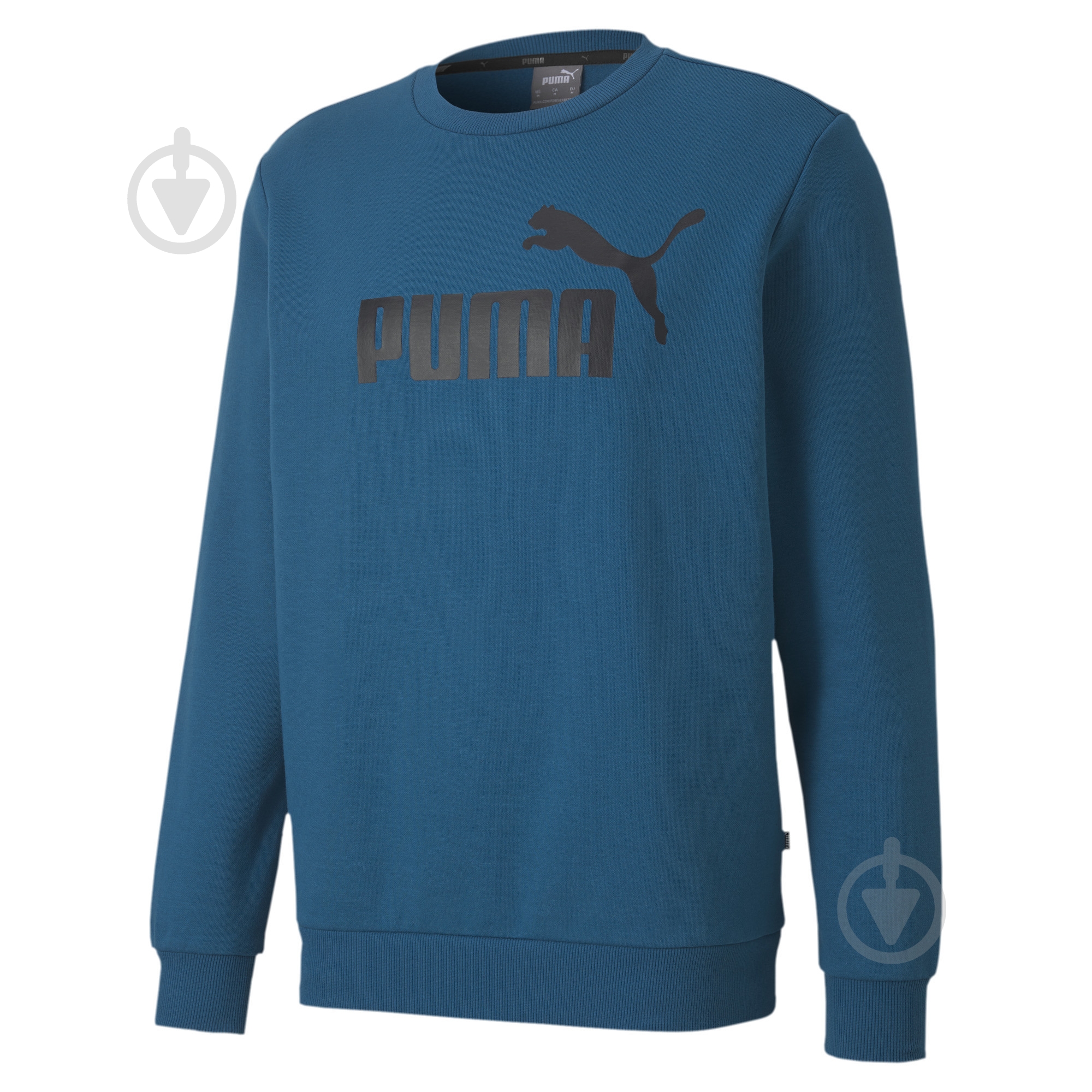 Джемпер Puma Essentials Fleece Sweat 85508236 р. M синий - фото 2 Джемпер Puma Essentials Fleece Sweat 85508236 р. M синий - фото 2
