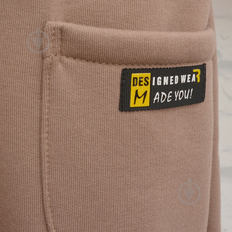 Ромпер унісекс Blanka р.98-104 коричневий 110829 - фото 3 Ромпер унісекс Blanka р.98-104 коричневий 110829 - фото 3