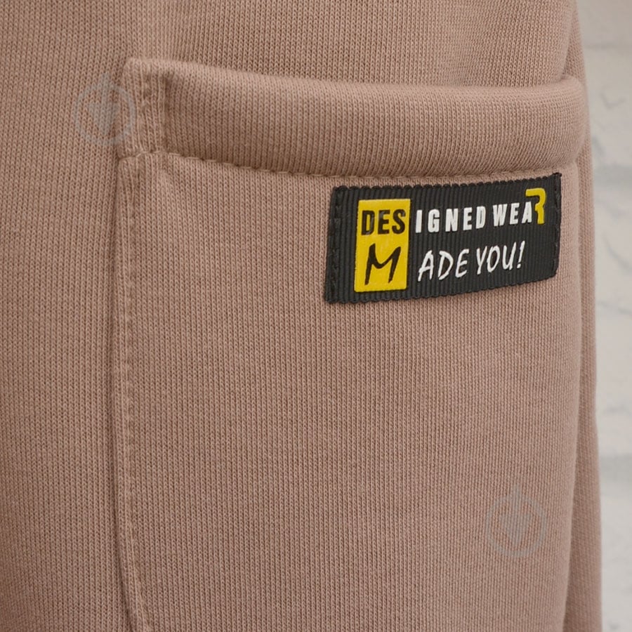 Ромпер унисекс Blanka р.116-122 коричневый 110829 - фото 3