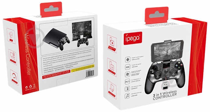 Геймпад GamePro PG-9156 Batman 3 in 1 Bluetooth PC/Android/iOS Black - фото 6 Геймпад GamePro PG-9156 Batman 3 in 1 Bluetooth PC/Android/iOS Black - фото 6